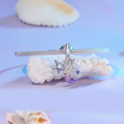Wisiorek w stylu syreny PANDORA - SCC2768