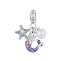 Wisiorek w stylu syreny PANDORA - SCC2768