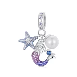 Wisiorek w stylu syreny PANDORA - SCC2768