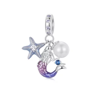 Wisiorek w stylu syreny PANDORA - SCC2768