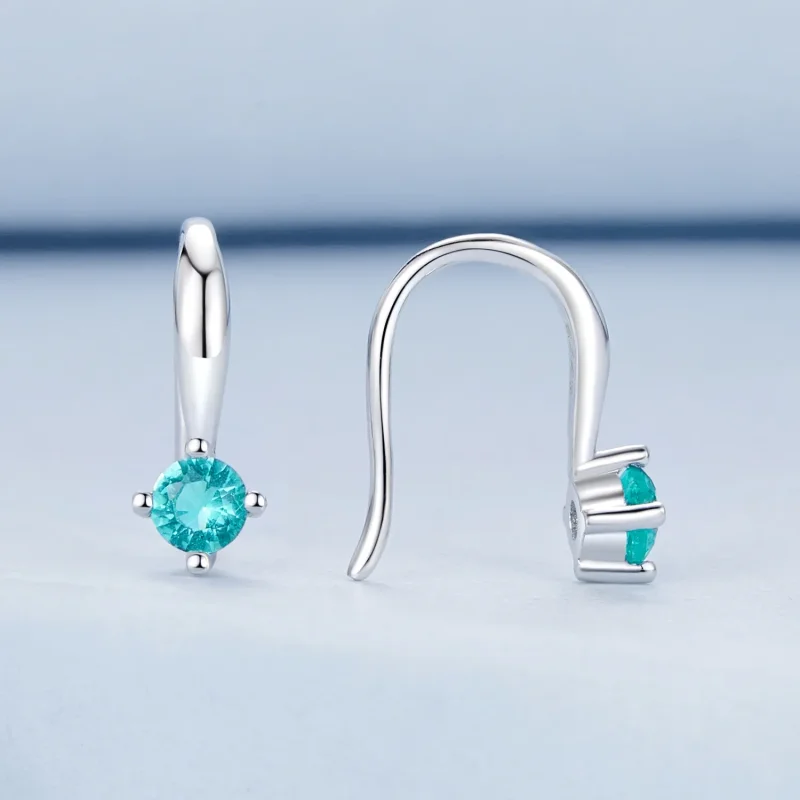 (zdjęcie do) Zaczepy na uszy PANDORA Style Green - BSE1029 - Wyświetl 2