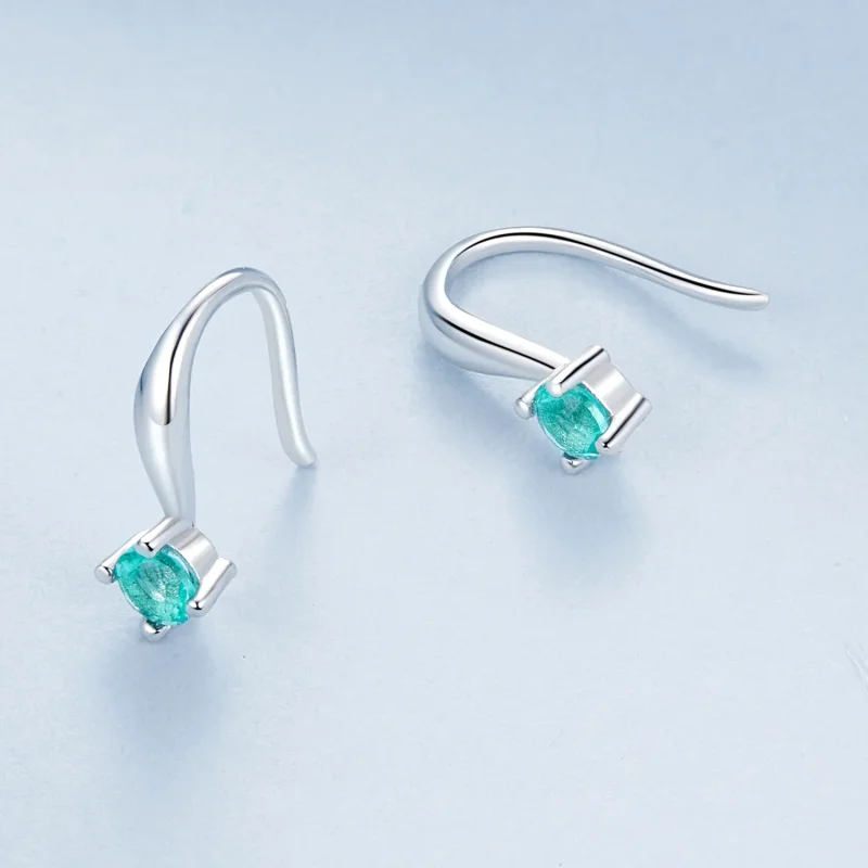 (zdjęcie do) Zaczepy na uszy PANDORA Style Green - BSE1029 - Wyświetl 3