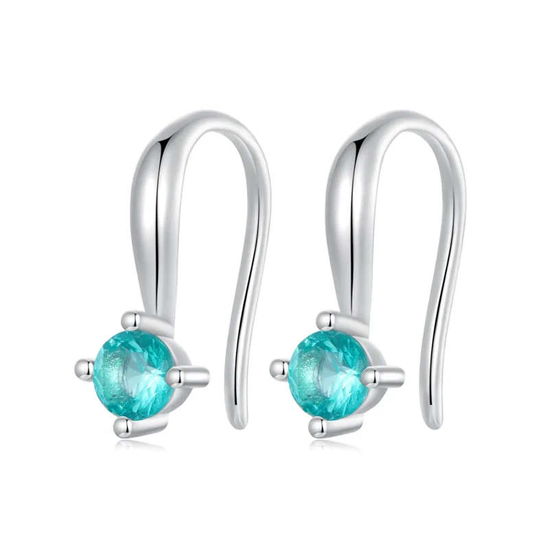 (zdjęcie do) Zaczepy na uszy PANDORA Style Green - BSE1029