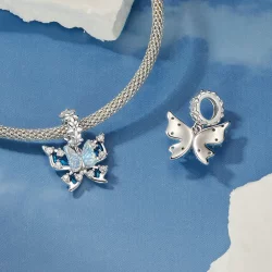 Zawieszka w kształcie motyla w stylu PANDORA - BSC1025
