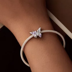 Zawieszka w stylu motyla irysa PANDORA - BSC1030