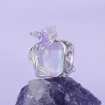 Zawieszka z kryształowym irysem w stylu PANDORA - BSC1032