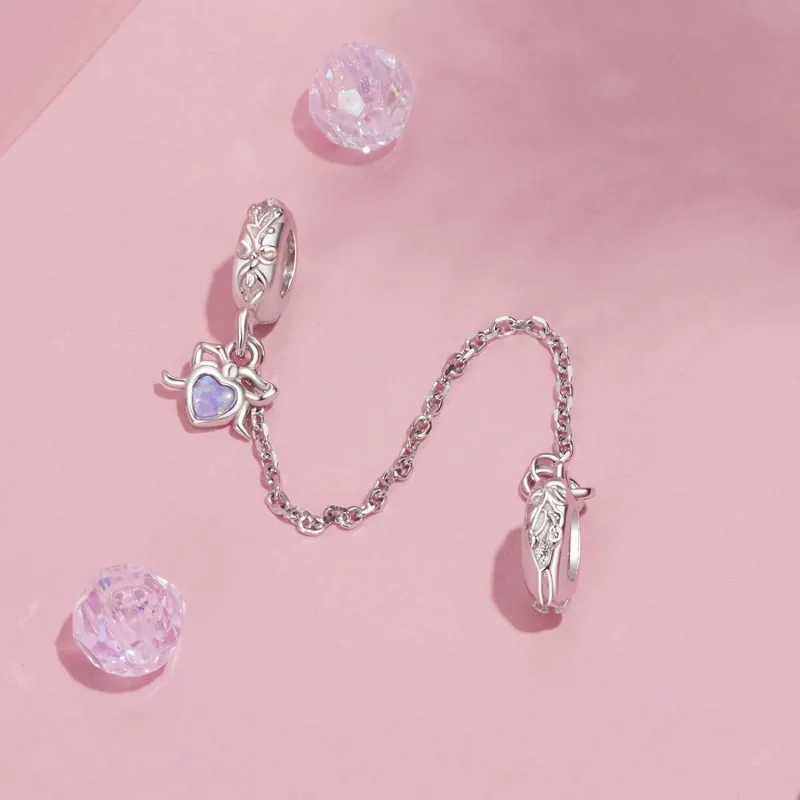 (zdjęcie do) Łańcuszek zabezpieczający PANDORA Style Bow - SCC2888 - Wyświetl 2