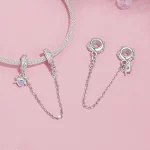 Łańcuszek zabezpieczający PANDORA Style Bow - SCC2888