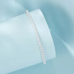 Bransoletka PANDORA Style Australian White Pearl - SCB280