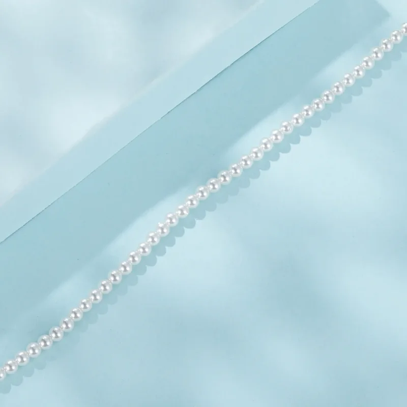 (zdjęcie do) Bransoletka PANDORA Style Australian White Pearl - SCB280 - Wyświetl 4