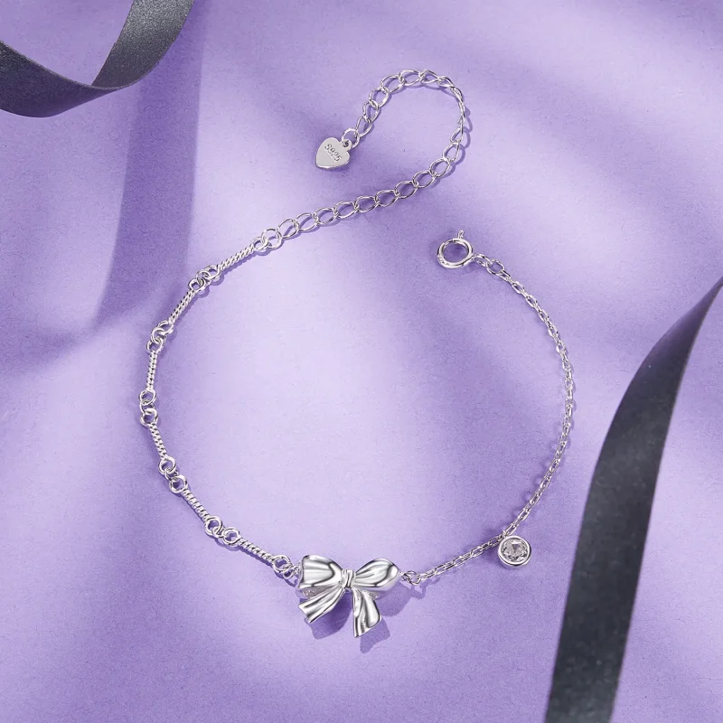 (zdjęcie do) Bransoletka PANDORA Style Bow - BSB187 - Wyświetl 2