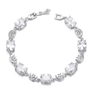 Bransoletka PANDORA Style Gwiazda i Księżyc - YIB068-A