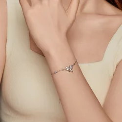 Bransoletka Pandora Style Sparkling Bow - BSB188