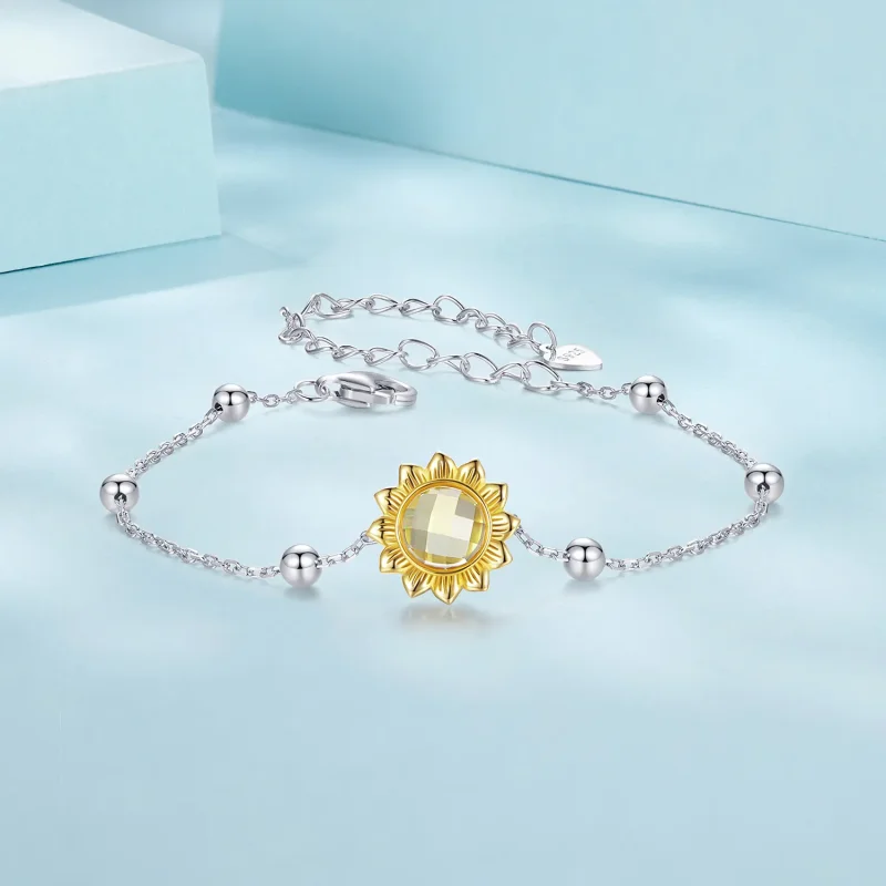 (zdjęcie do) Bransoletka PANDORA Style Sunflower - SCB282 - Wyświetl 4
