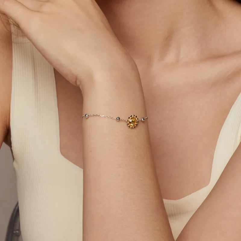 (zdjęcie do) Bransoletka PANDORA Style Sunflower - SCB282 - Wyświetl 9
