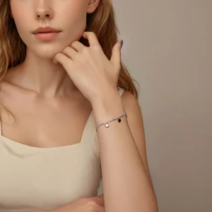 Bransoletka z podwójnymi koralikami PANDORA Style Love - BSB190