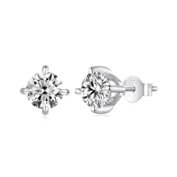 Kolczyki PANDORA Style 1ct Moissanite - MSE038-L