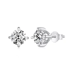 Kolczyki PANDORA Style 1ct Moissanite - MSE038-L