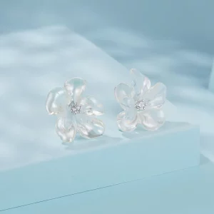 Kolczyki PANDORA Style Fresh flower - SCE1804