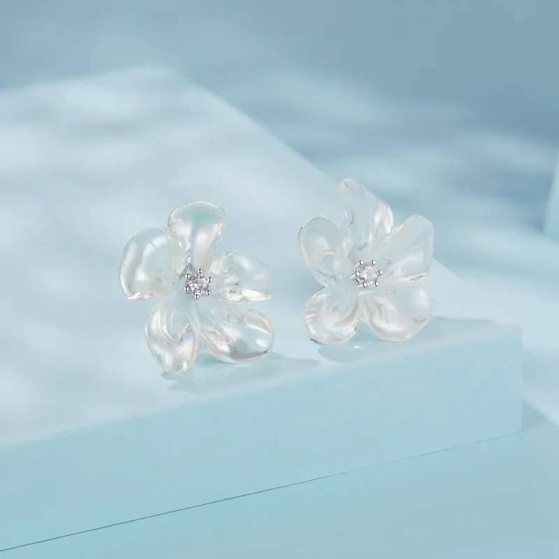 (zdjęcie do) Kolczyki PANDORA Style Fresh flower - SCE1804 - Wyświetl 2