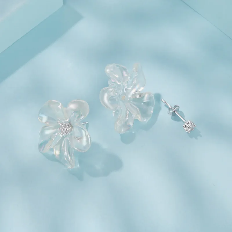 (zdjęcie do) Kolczyki PANDORA Style Fresh flower - SCE1804 - Wyświetl 3