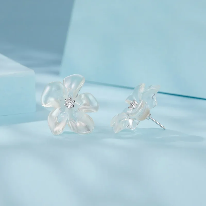 (zdjęcie do) Kolczyki PANDORA Style Fresh flower - SCE1804 - Wyświetl 4
