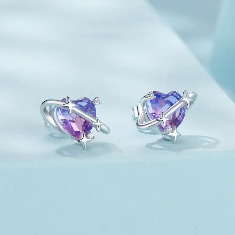 (zdjęcie do) Kolczyki PANDORA Style Gradient starry sky - SCE1768 - Wyświetl 2
