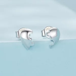 Kolczyki PANDORA Style Heart puzzle - SCE1770
