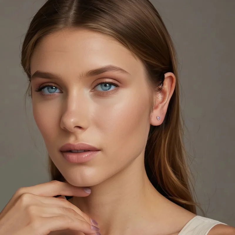 (zdjęcie do) Kolczyki PANDORA Style Kolorowe serduszka - BSE1044 - Wyświetl 7