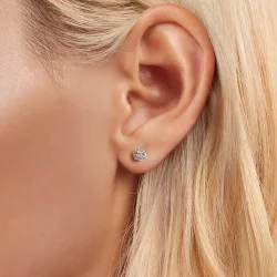 Kolczyki PANDORA Style Moissanite (z jednym certyfikatem) - MSE059
