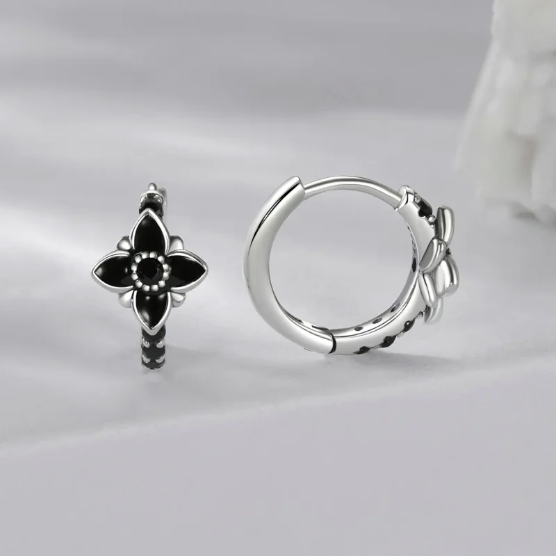 (zdjęcie do) Kolczyki PANDORA Style Night Flower - SCE1801 - Wyświetl 2