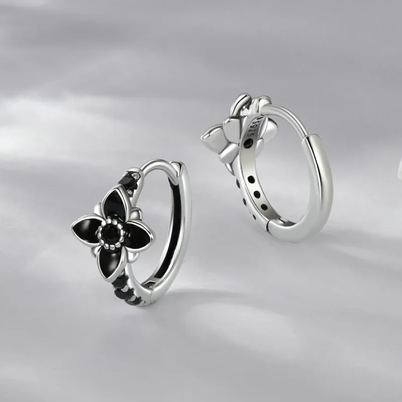 (zdjęcie do) Kolczyki PANDORA Style Night Flower - SCE1801 - Wyświetl 3