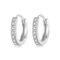Kolczyki PANDORA Style Simple ze srebra próby 925 - BSE1060-AS