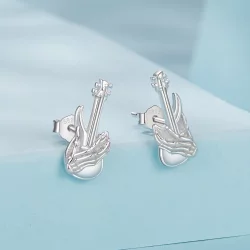 Kolczyki PANDORA Style Skeleton Hand Bass - SCE1806