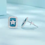 Kolczyki PANDORA Style Star Retro - SCE1796