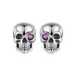 Kolczyki w stylu PANDORA Skull - SCE1771