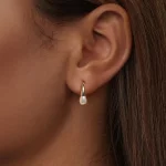 Kolczyki z pereł w stylu PANDORA Teardrop - BSE1054