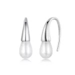 Kolczyki z pereł w stylu PANDORA Teardrop - BSE1054