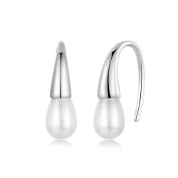 Kolczyki z pereł w stylu PANDORA Teardrop - BSE1054