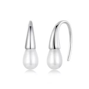 Kolczyki z pereł w stylu PANDORA Teardrop - BSE1054
