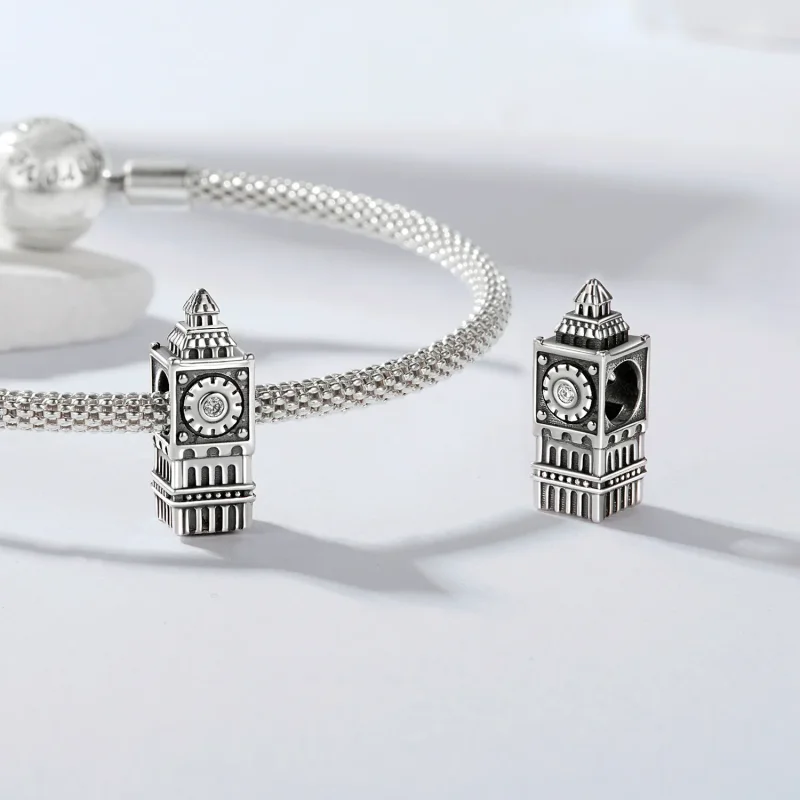 (zdjęcie do) Korale Big Ben w stylu PANDORA - SCC2874 - Wyświetl 4