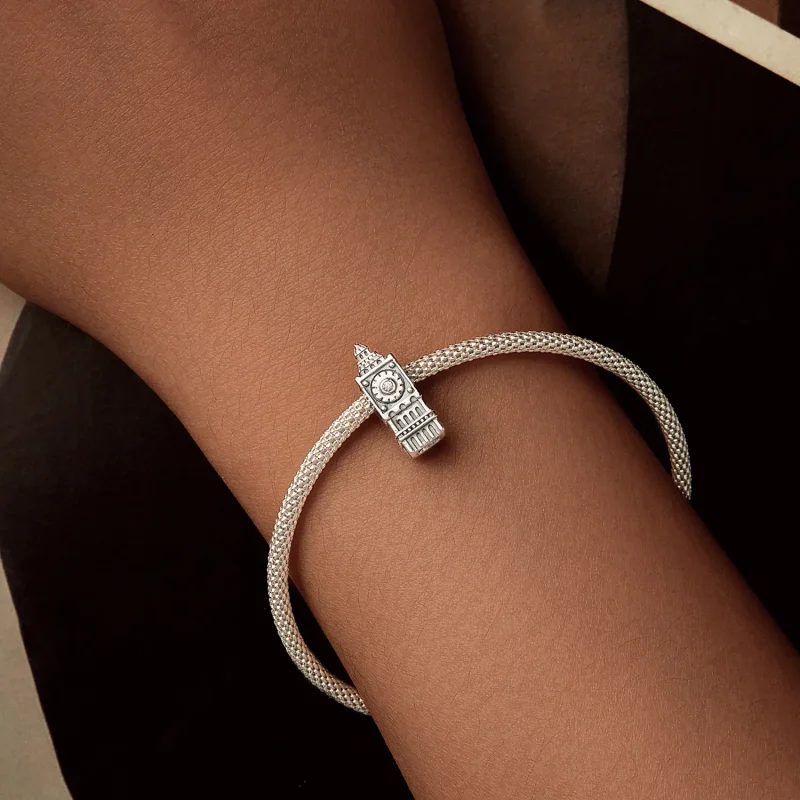 (zdjęcie do) Korale Big Ben w stylu PANDORA - SCC2874 - Wyświetl 6