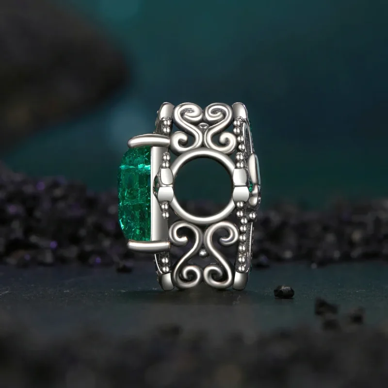 (zdjęcie do) Korale w kształcie krzyża czaszki w stylu PANDORA - BSC1063 - Wyświetl 3