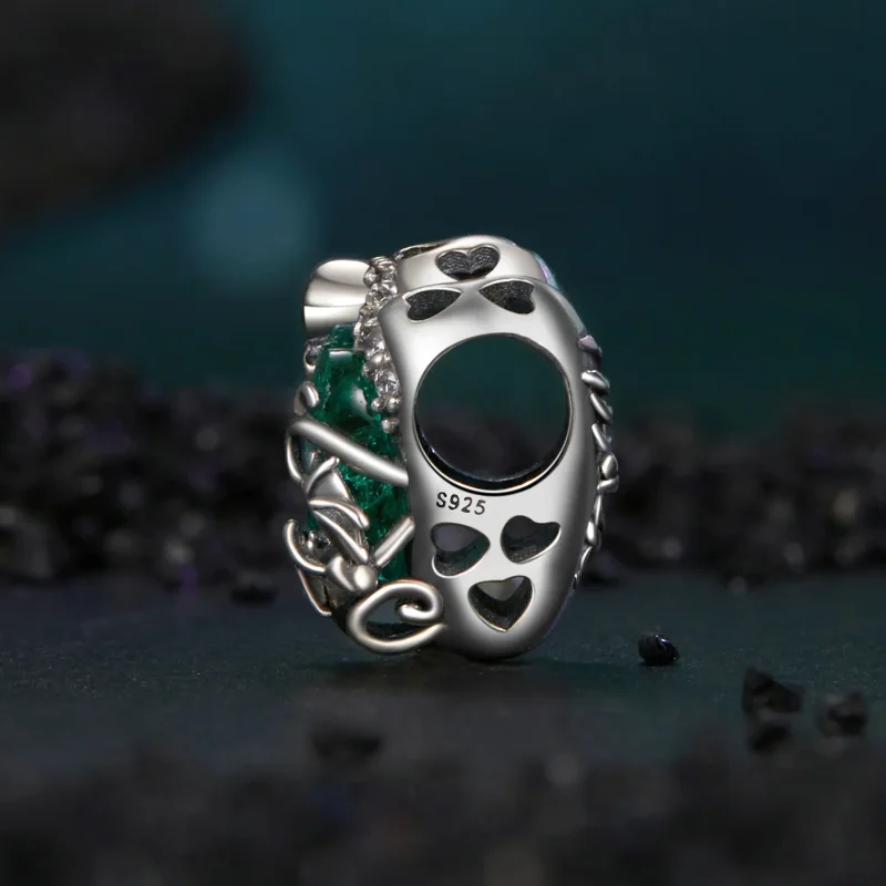 (zdjęcie do) Korale w kształcie serca w stylu PANDORA - BSC1064 - Wyświetl 3