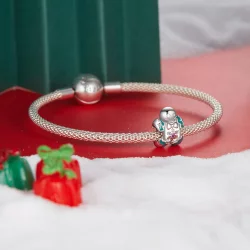 Korale w stylu PANDORA Gingerbread Man - BSC1068