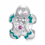 Korale w stylu PANDORA Gingerbread Man - BSC1068