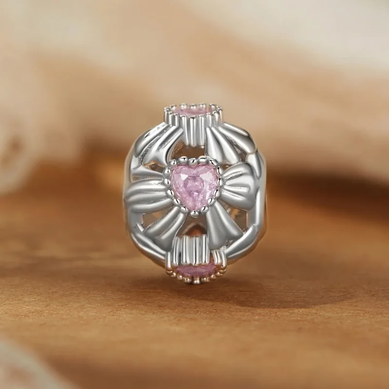 (zdjęcie do) Koraliki kokardkowe w stylu PANDORA - BSC1056 - Wyświetl 2