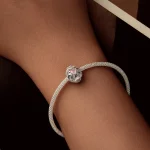 Koraliki kokardkowe w stylu PANDORA - BSC1056