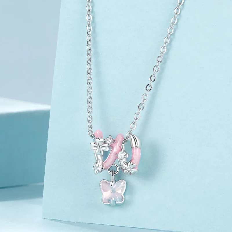 (zdjęcie do) Koraliki PANDORA Style Butterfly Love Flower - SCC2828 - Wyświetl 3