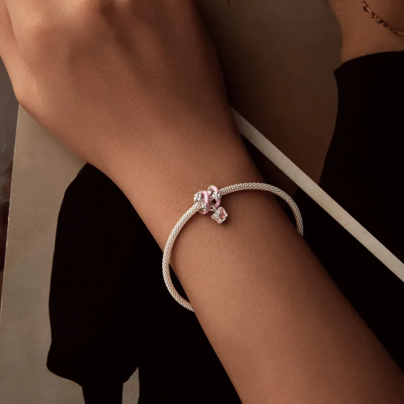 (zdjęcie do) Koraliki PANDORA Style Butterfly Love Flower - SCC2828 - Wyświetl 6